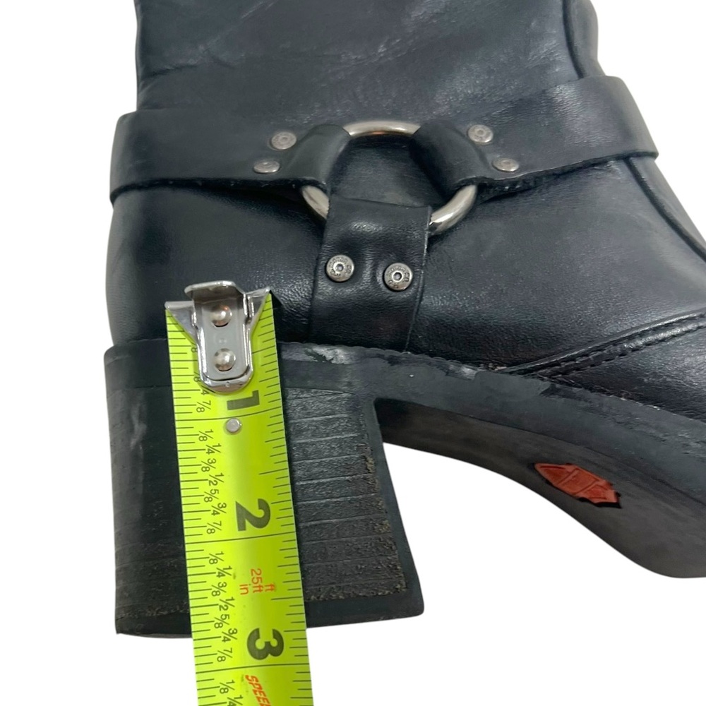 Harley-Davidson Black Heeled Boots - Picture 12 of 16
